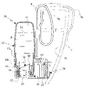 A single figure which represents the drawing illustrating the invention.